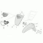 Scarabeo 50 Ditech Передний корпус - облицовка 2