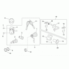 Scarabeo 50 Ditech Комплект бортовых ключей