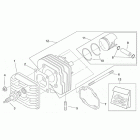 Mojito Custom 50 2T (Aprilia Engine) Головка цилиндра