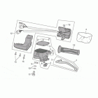 Atlantic 500 Рулевые переключатели ,левые