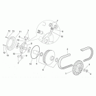 Leonardo 250-300 (Minarelli Engine) Вариатор