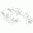 Pegaso 650 IE Подножки