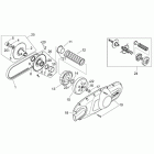 Scarabeo 125-150-200 (Rotax Engine) Pulley assy., driven