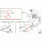 SR 50 H2O (Ditech E2) Топливный бак