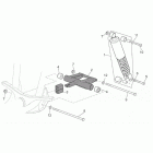 Scarabeo 50 Ditech Задний амортизатор