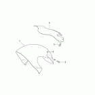 SR 50 H2O (Ditech E2) Передний корпус - облицовка 4