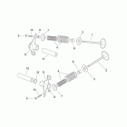 Leonardo 250-300 (Minarelli Engine) Клапана