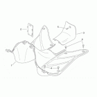 Mojito Custom 50 2T (Aprilia Engine) Центальная часть облицовки 2