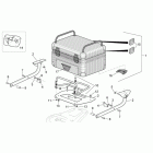 Pegaso 650 IE Aluminium top box