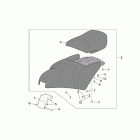 Scarabeo 125-200 E2 (Piaggio Engine) Седло