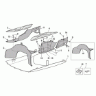 Scarabeo 125-150-200 (Rotax Engine) Центальная часть облицовки 2