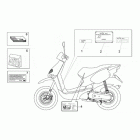 Rally 50 Air Decal op.handbooks and plate set