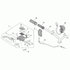 Scarabeo 50 Ditech Рулевые переключатели,правые
