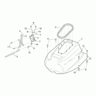 Leonardo 250-300 (Minarelli Engine) Топливный бак