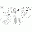 RS 50 Tuono Передний корпус - облицовка 2