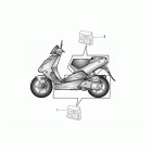 SR 50 H2O (Ditech E2) Central and rear body decal