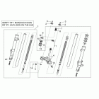 RS 50 Tuono Передняя вилка 1
