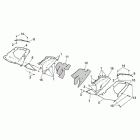 RSV 1000 Central body - upper fairings