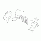 RX 50 Racing Передний корпус - облицовка 2