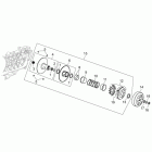 Scarabeo 125-200 E2 (Piaggio Engine) Сцепление