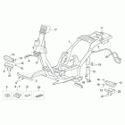 Scarabeo 125-200 E2 (Piaggio Engine) Рама