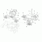 RS 250 Карбюратор -  фланец