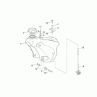 RX 50 Racing Топливный бак