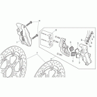 RSV 1000 Front brake caliper 2