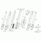 SL 1000 Falco Передняя вилка 3