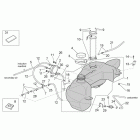 Scarabeo 125-200 E2 (Piaggio Engine) Топливный бак