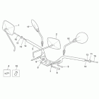 Scarabeo 125-200 E2 (Piaggio Engine) Руль