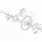 RX 50 95-02 + MX 50 Rear wheel - enduro