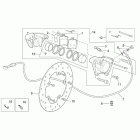 Scarabeo 125-200 E2 (Piaggio Engine) Задний суппорт