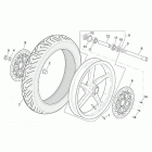 SL 1000 Falco Переднее колесо