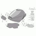 RST 1000 Futura Топливный бак