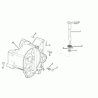 RX 50 Racing Картер левая половина