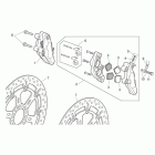 RSV 1000 Front brake caliper 1