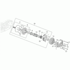 Scarabeo 500 Pulley assy., driven