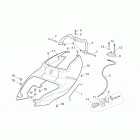 SL 1000 Falco Задний обтекатель