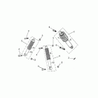 Quasar 125-180 Front / rear shock absorber