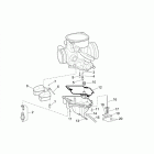 Scarabeo 125-150-200 (Rotax Engine) Carburettor iv
