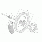 RX 50 95-02 + MX 50 Front wheel - supermotard