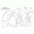 SL 1000 Falco Передняя облицовка