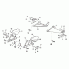 RSV 1000 Подножки