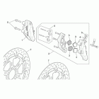 RSV 1000 Передний тормозной суппорт