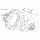 RSV 1000 Front wheel rsv mille version