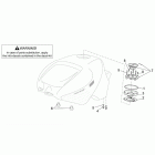 RSV 1000 Топливный бак 2