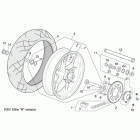 RSV 1000 Rear wheel rsv mille