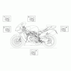 RSV 1000 Наклейки