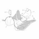 Mojito 125 Central body - floor panel